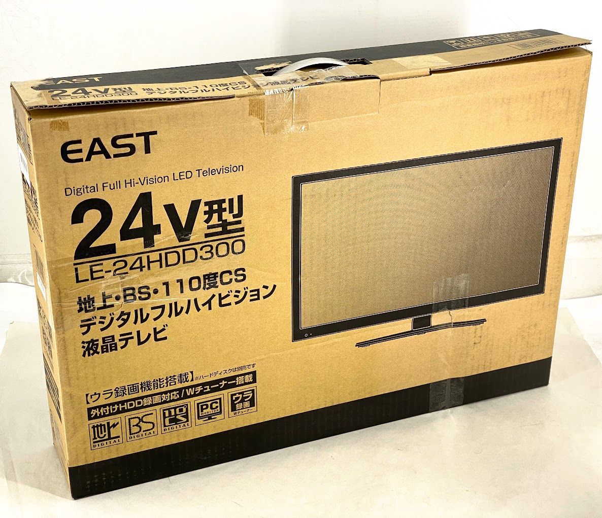 【動作確認済】アズマ24V型LEDハイビジョン液晶テレビ　LE-24HDD300 動作確認済】アズマ24V型LEDハイビジョン液晶テレビ LE-24HDD300