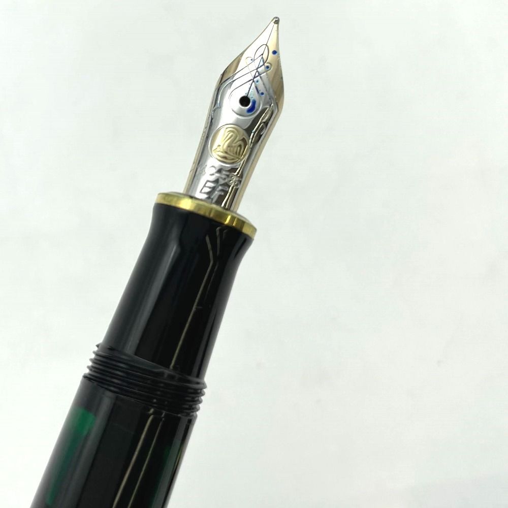 ペリカン万年筆 スベレーン M400 ブラック×ゴールド14金F字 Amazon | ペリカン スーヴェレーン 万年筆 M400（ブラック