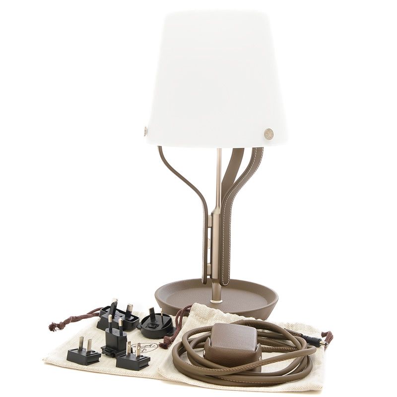 【新品未使用】エトゥープ　ランプ　HERMES エルメス  照明　インテリア エルメス アンリュミエール アルネ テーブルランプ ライト 照明