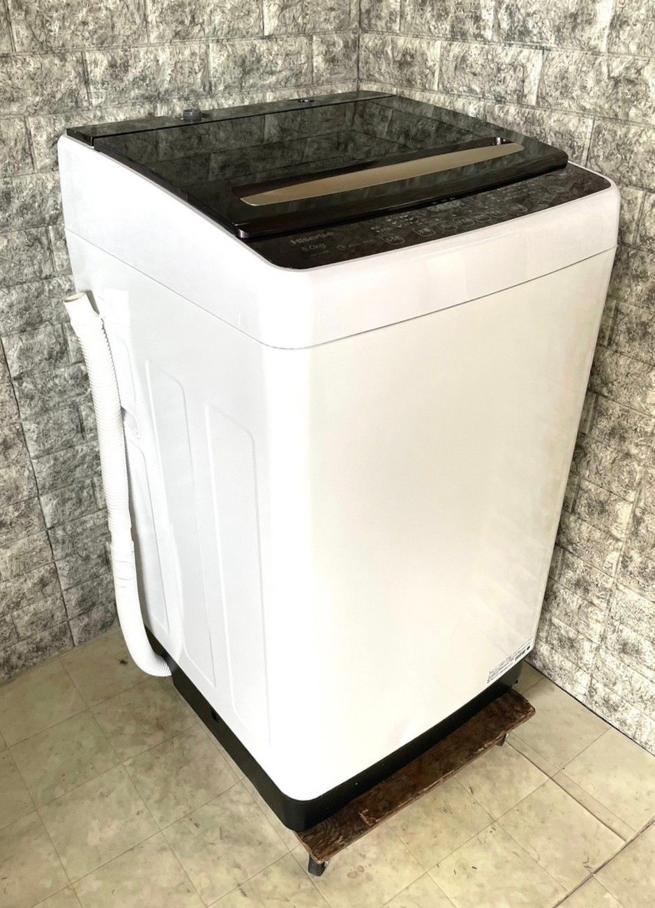 全国送料無料☆3か月保障付き☆洗濯機☆2020年☆ハイセンス☆8.0kg☆HW 