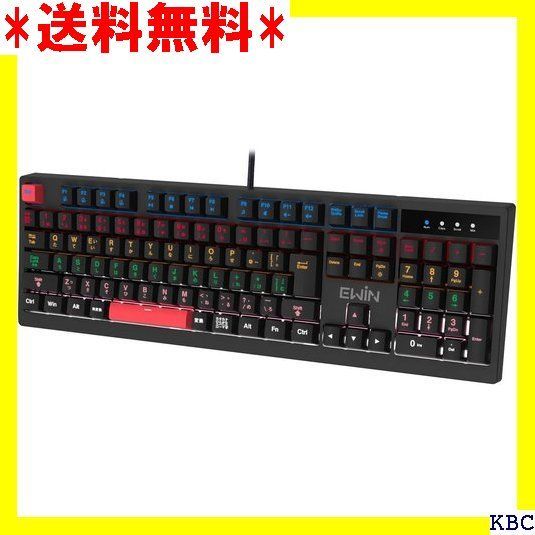 ☆人気商品 Ewin ゲーミングキーボード メカニカル 8000万 Wind s XP