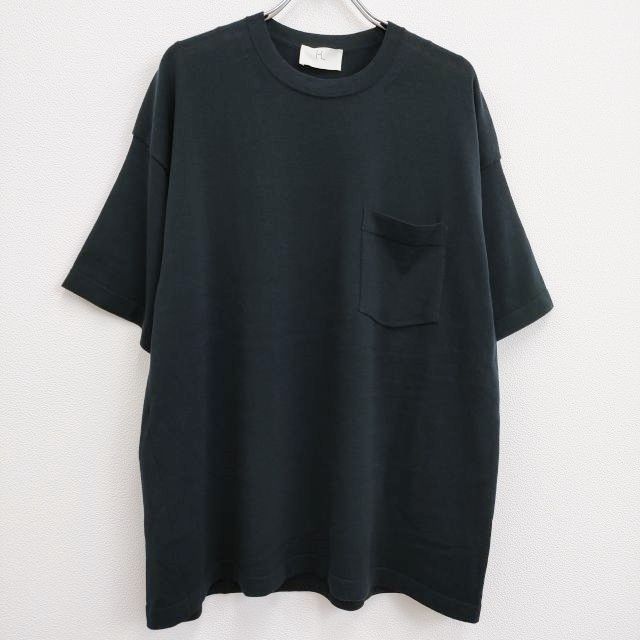 HERILL 新品 Cotton Pocket Tee 23-080-HL-8210-1 定価30800円 サイズ2 半袖 ニット ネイビー系 メンズ  ヘリル【中古】4-0818S♪ - メルカリ