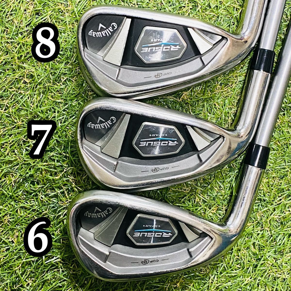 【貴重なレフティ】キャロウェイ ローグスター ゴルフクラブセット R 11本 左 貴重なレフティキャロウェイ ローグスター ゴルフクラブセット 11本 R 左