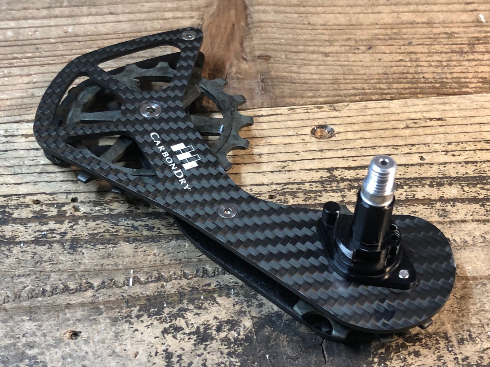 JM016 CDJ カーボンドライジャパン BIG PULLY KIT ビッグプーリーキット V3 PLUS カンパ 12SWIRE FC 一部削れ 傷