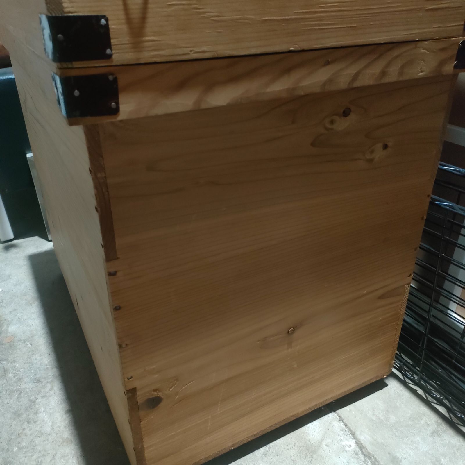 超美品・生産終了サイズ】超特大茶箱 72×49×62 節約 発送相談 茶箱