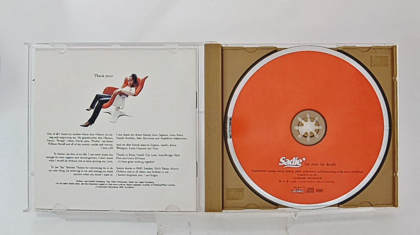 輸入盤CD☆サディ/Sadie□ Sadie □0743214016626/【アメリカ盤 /洋楽