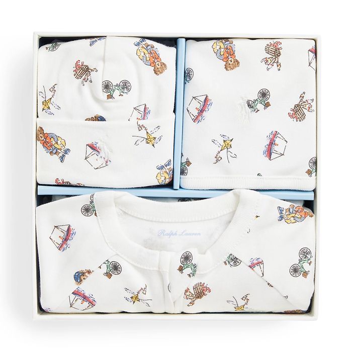 B品 Ralph Lauren ラルフローレン ベビー服 3点セット Nevis Multi ネビスマルチ 6M