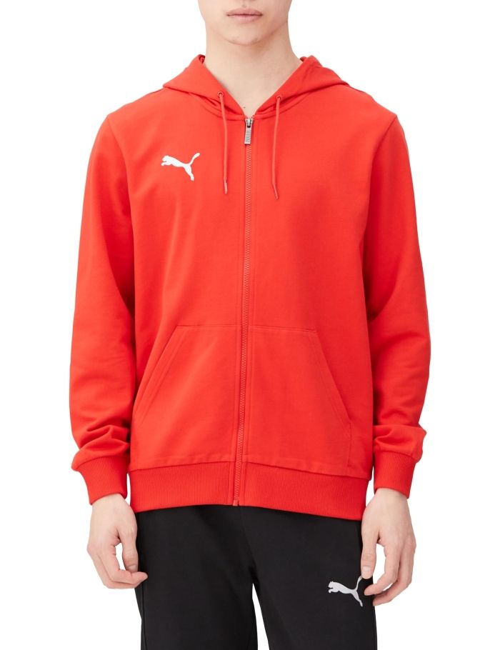 【新品・5営業日で発送】PUMA プーマ TEAMGOAL_カジュアル_フーディー (659325) 色 : PUMA_RED サイズ : M 