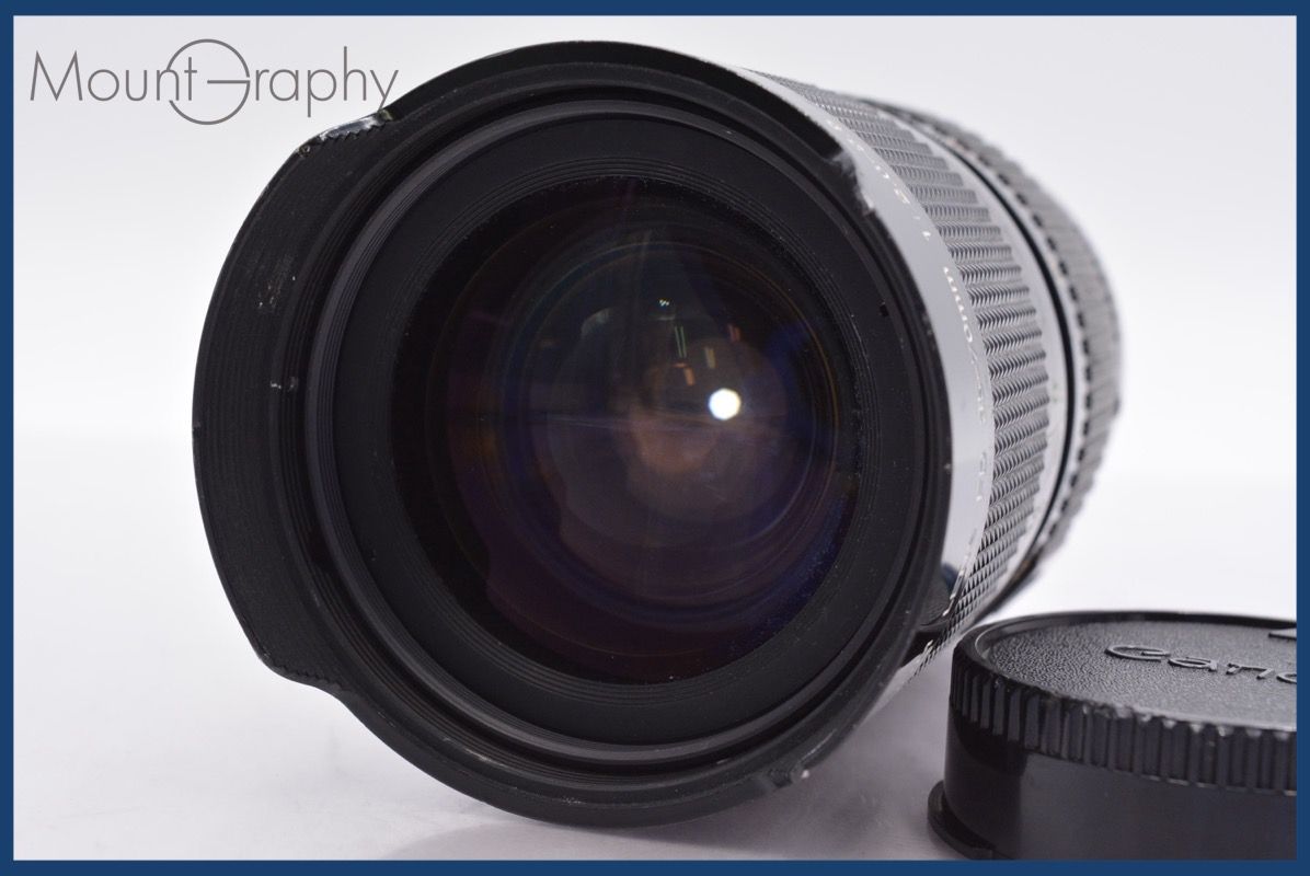 実用 キヤノン Canon NEW FD 35-70mm F2.8-3.5 後キャップ付 完動 同梱可 mj5109