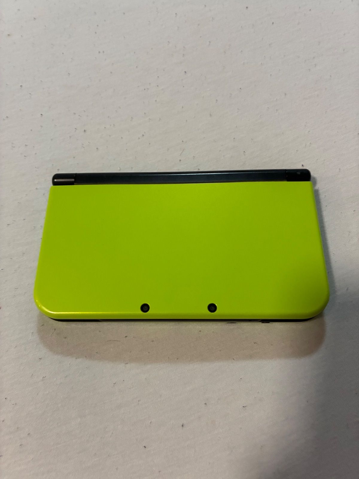 Newニンテンドー3DS LL ライム×ブラック