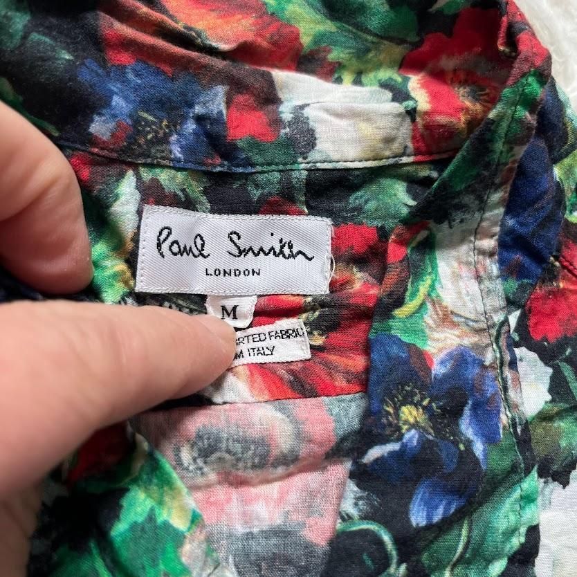 人気 Paul Smith LONDON ポールスミスロンドン 半袖シャツ アロハ