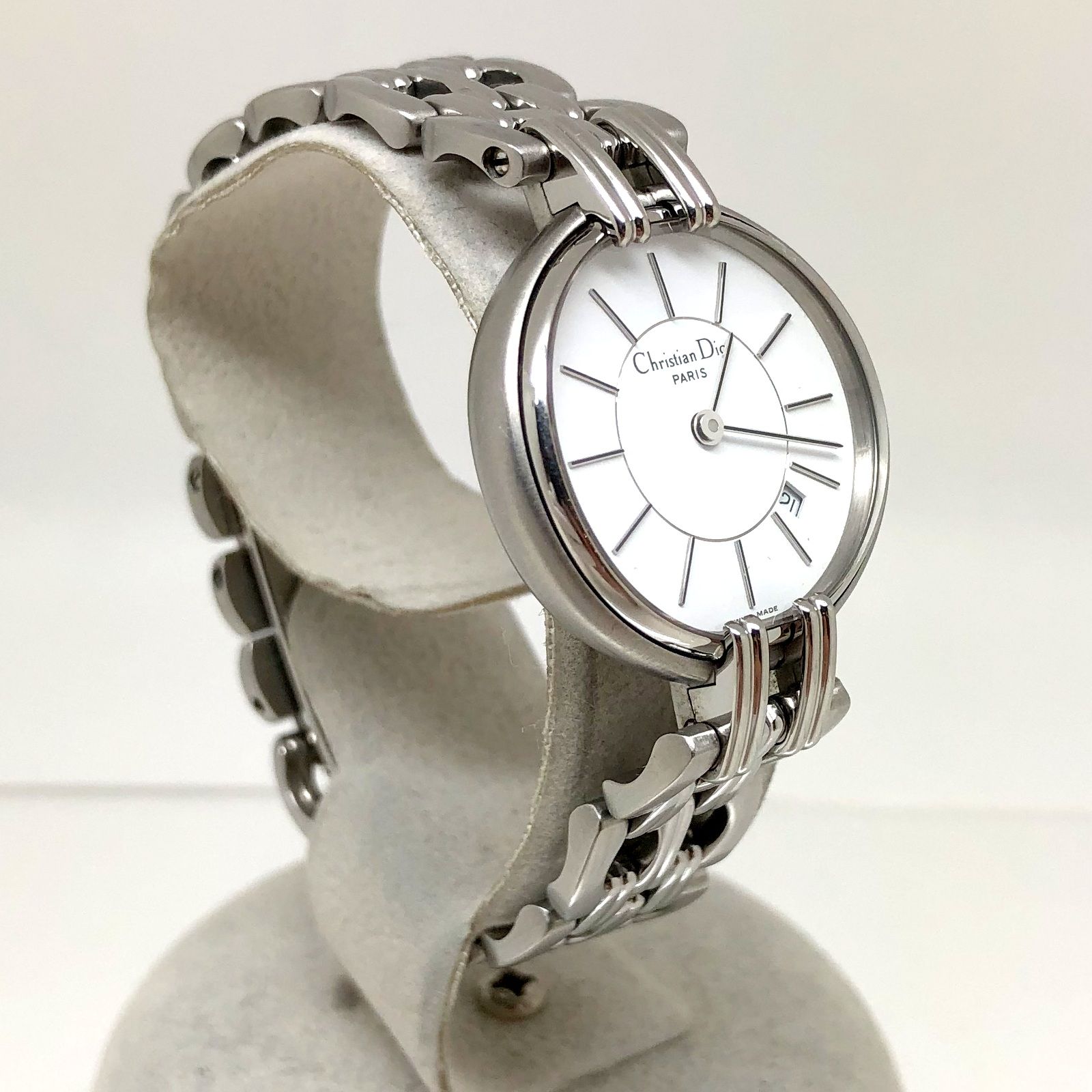 Christian Dior バギラ D66-100 ホワイト文字盤 腕時計 - メルカリ