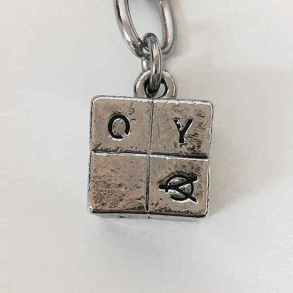 OY オーワイ CUBE LOGO NECKLACE ネックレス シルバー OY22hs-41