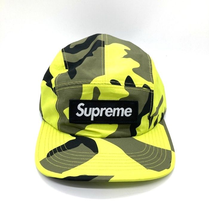 ☆Supreme シュプリーム H107SS25 GORE-TEX Camp Cap YELLOW CAMO 