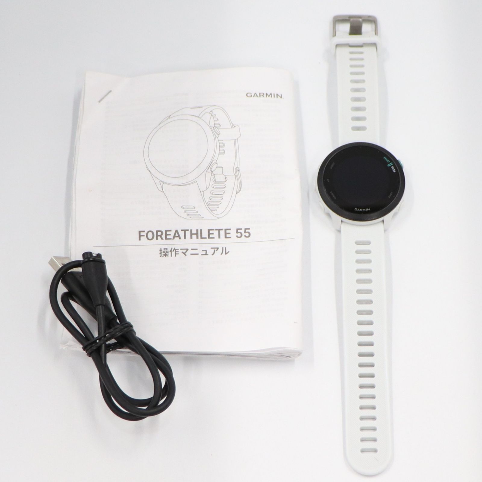 ガーミン 55foreathlete garmin 新品未使用 ForeAthlete （無金利ローン）ガーミン GARMIN 55 フォア