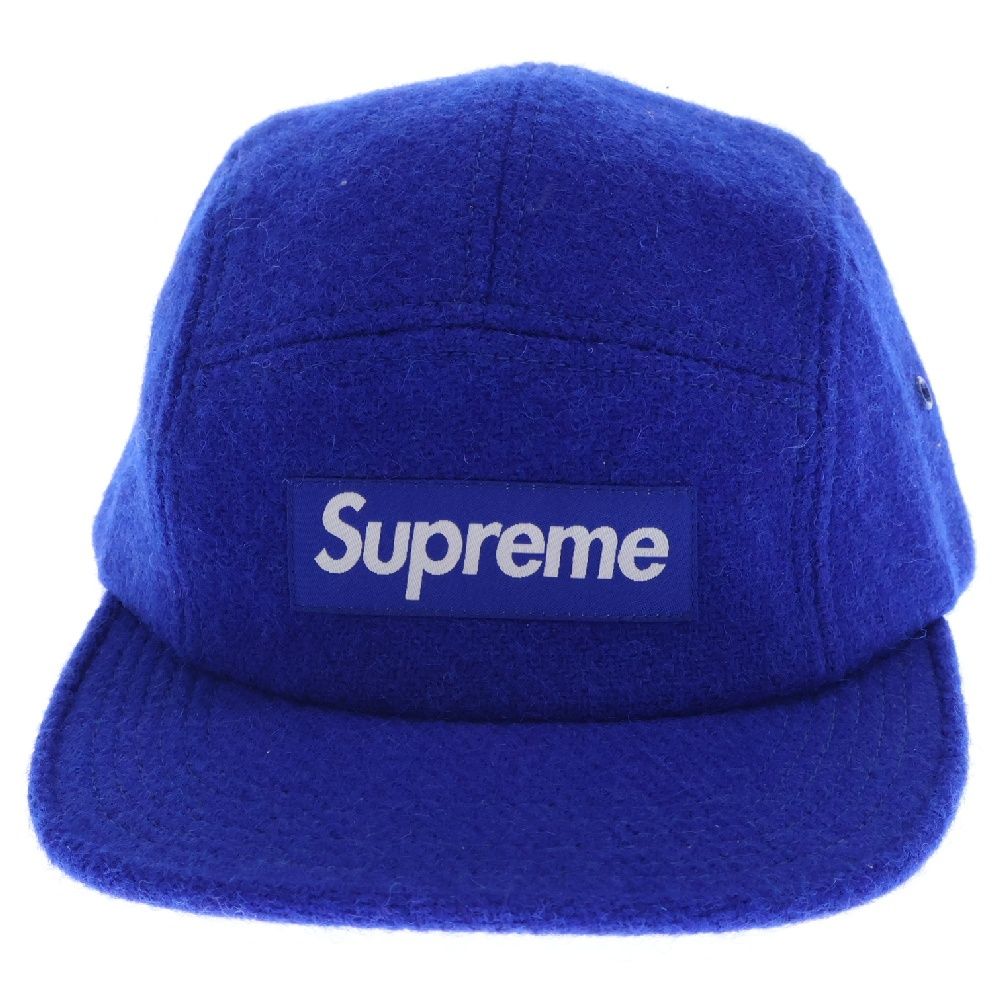 Supreme Harris Tweed キャップ 青 SUPREME (シュプリーム) 15AW Harris Tweed Camp Cap ハリス