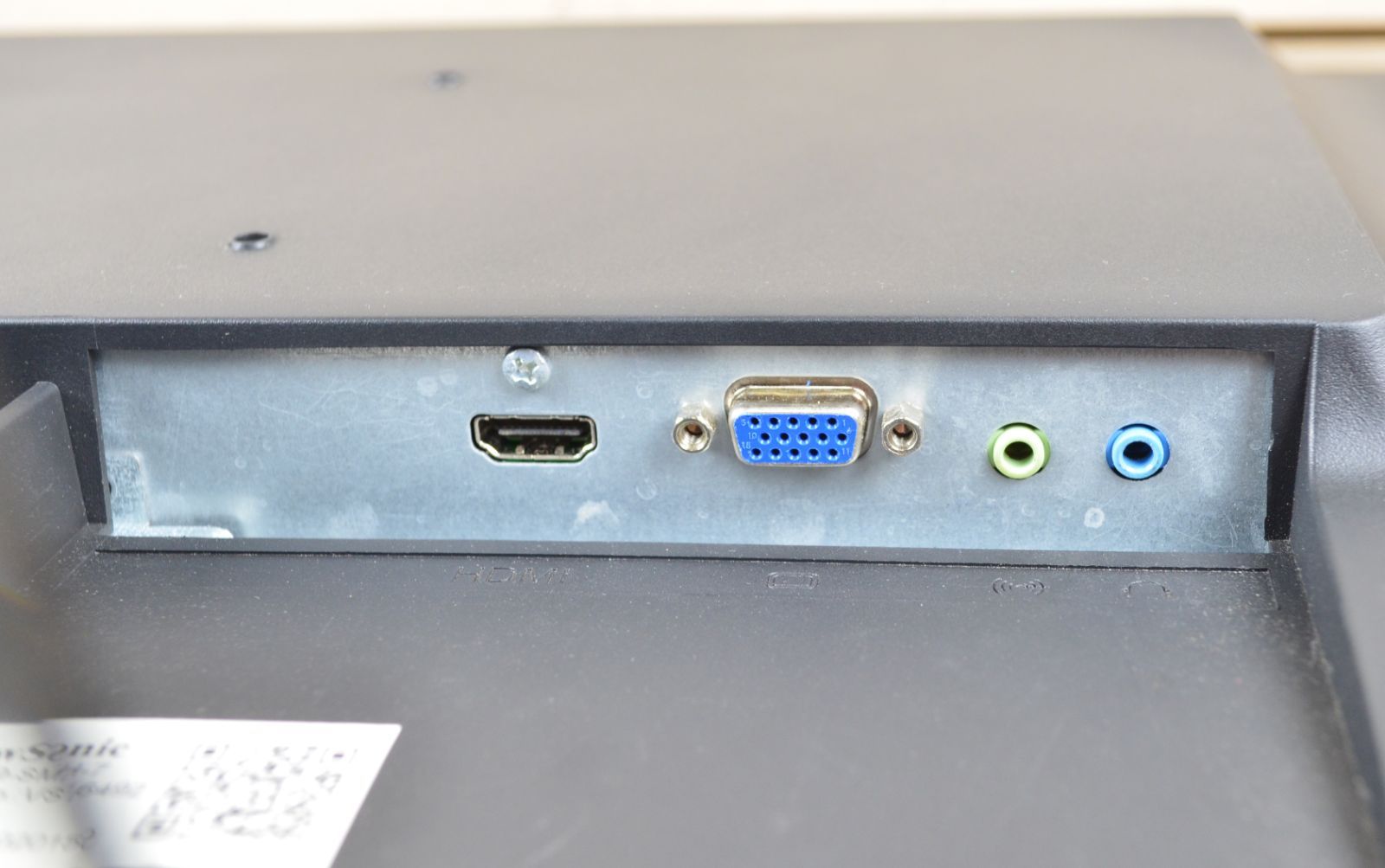 ViewSonic　狭額　27型　フルHD　HDMI　スピーカー　IPS　LED