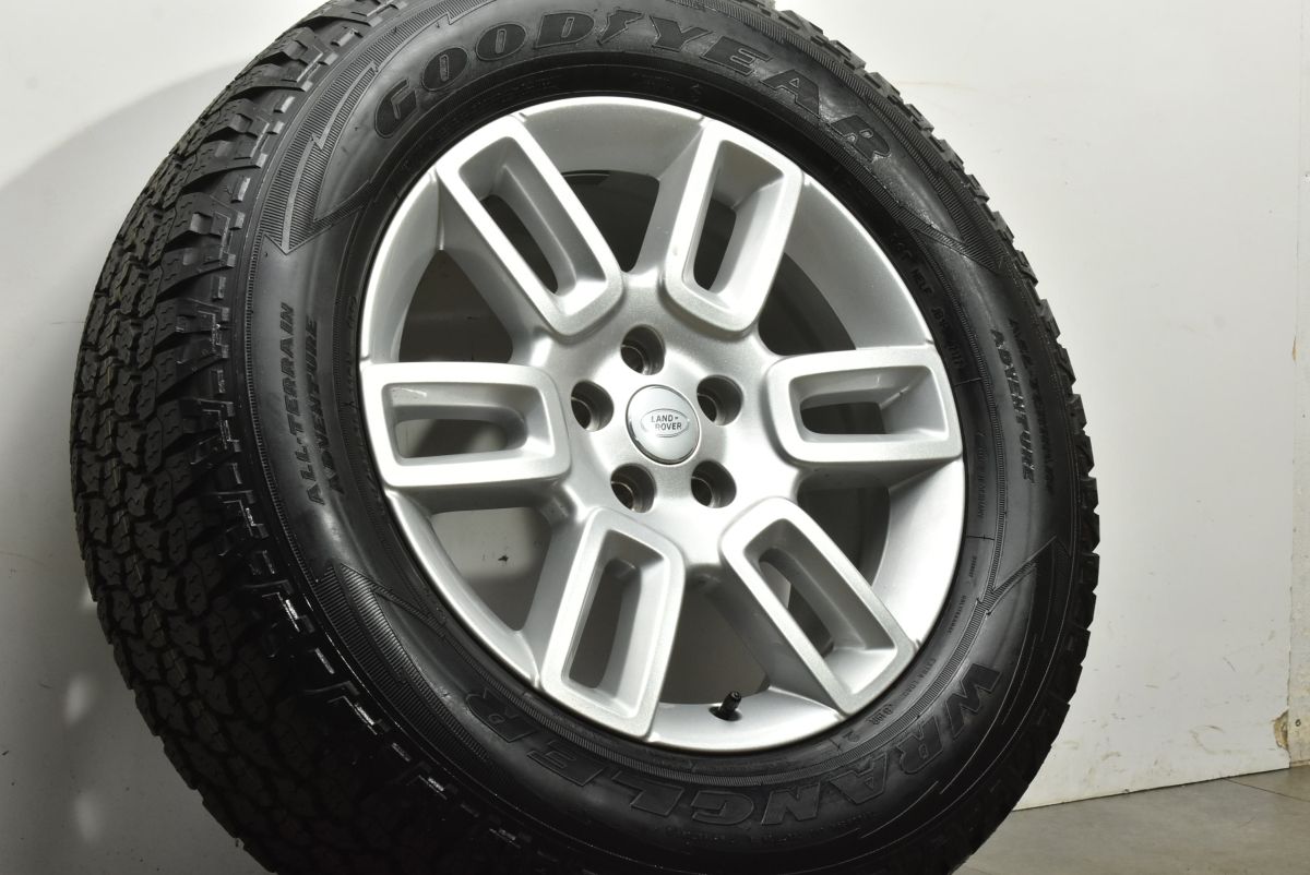 新車外し品 ランドローバー ディフェンダー 110 スタートアップエディション 純正 19in 8J 41.5 PCD120 グッドイヤー 255|65R19 1本