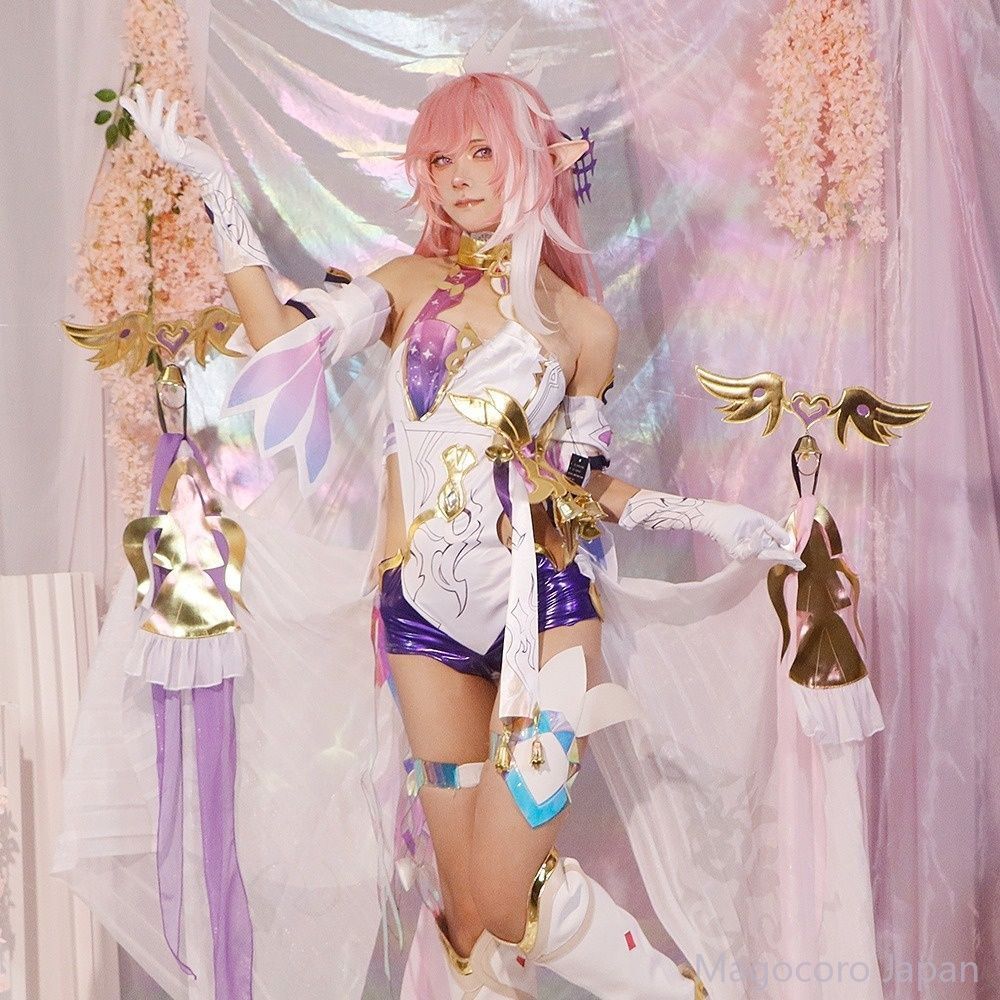 COSプレイドレス崩壊3rdアニメコスチュームエリシアレディース人の律者二次元