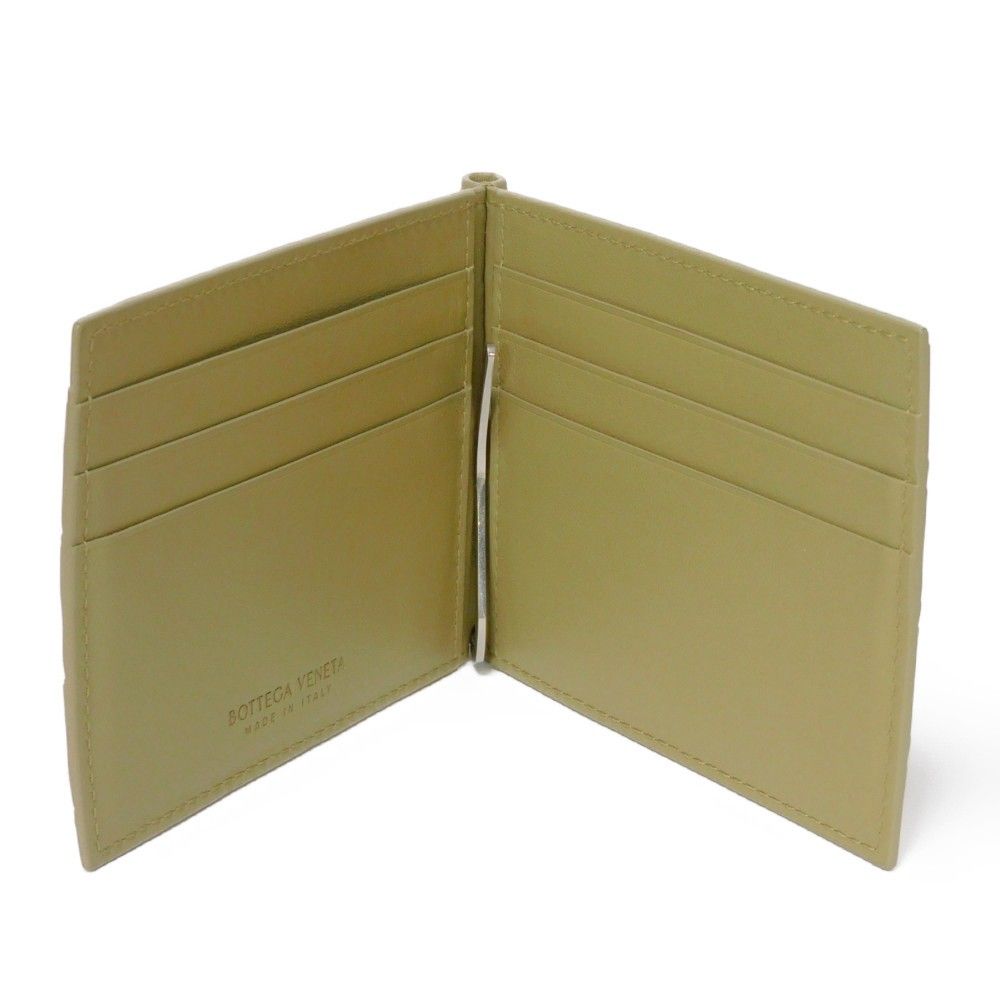 現行ボッテガ財布マネークリップ 現行IC・極美品✨ボッテガヴェネタ