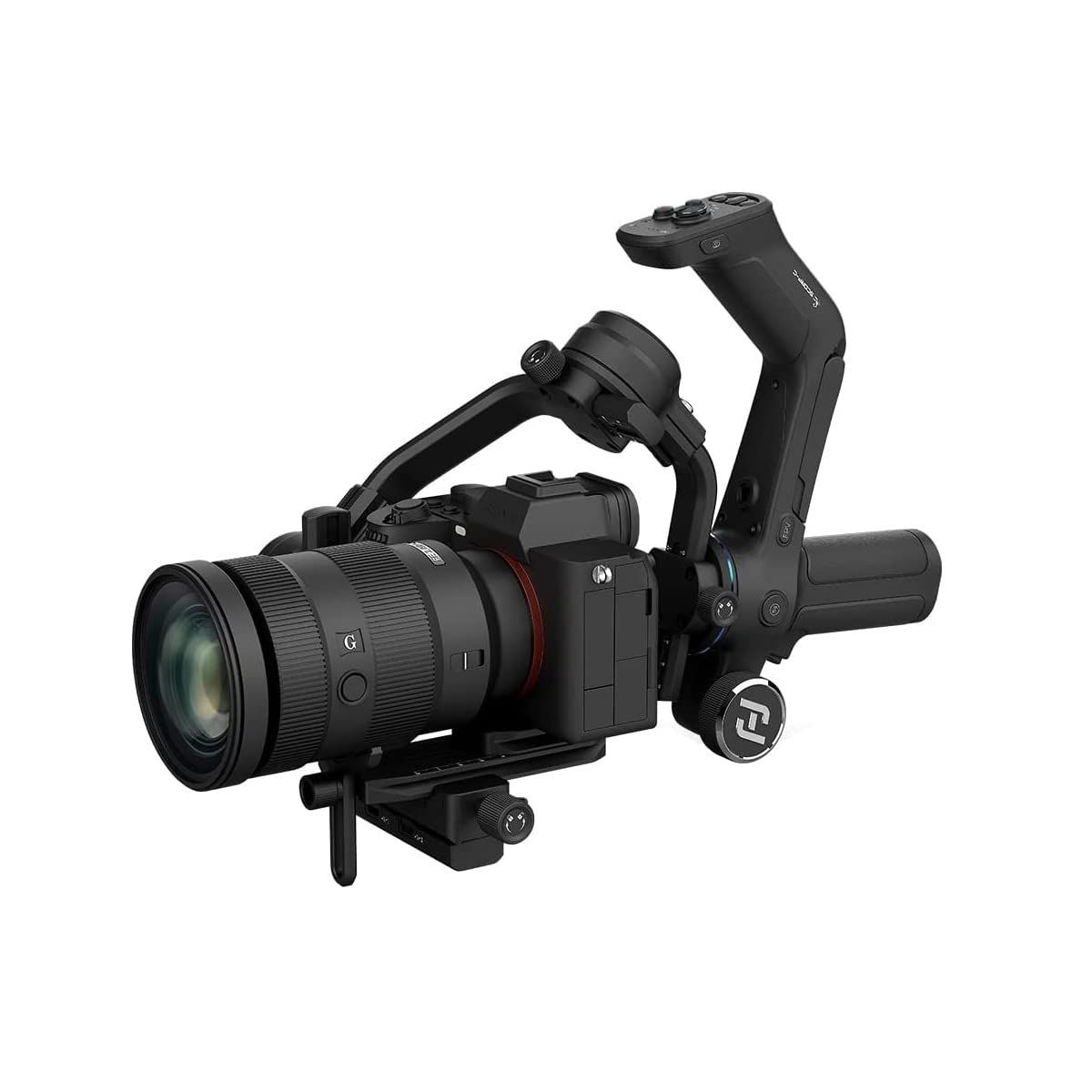 【大特価】FeiyuTech SCORP-C カメラ ジンバルスタビライザー 3軸 一眼レフ/ミラーレス/DSLRカメラ用, Sony  A7S3/A7R2/A6300/A9 Canon EOS R/80D/M50 富士XT4 対応, 耐荷重2.5Kg 三脚 日 - メルカリShops