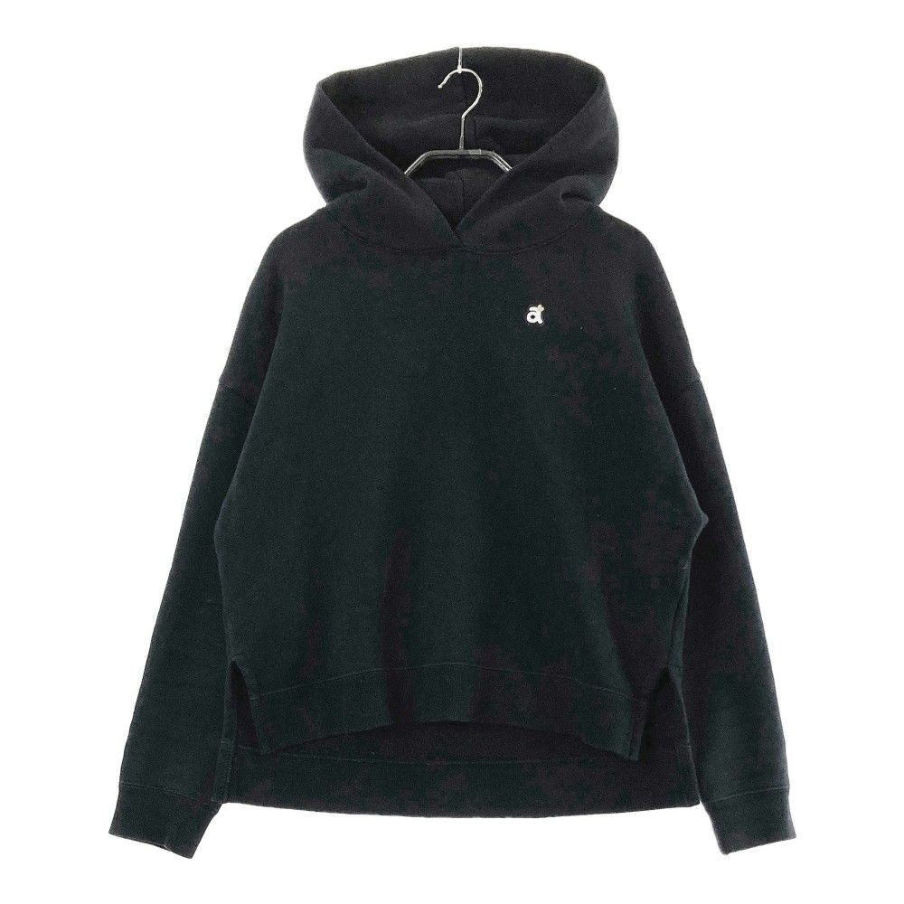 サイズ：38 ARCHIVIO アルチビオ 裏起毛 スウェットパーカー ブラック  