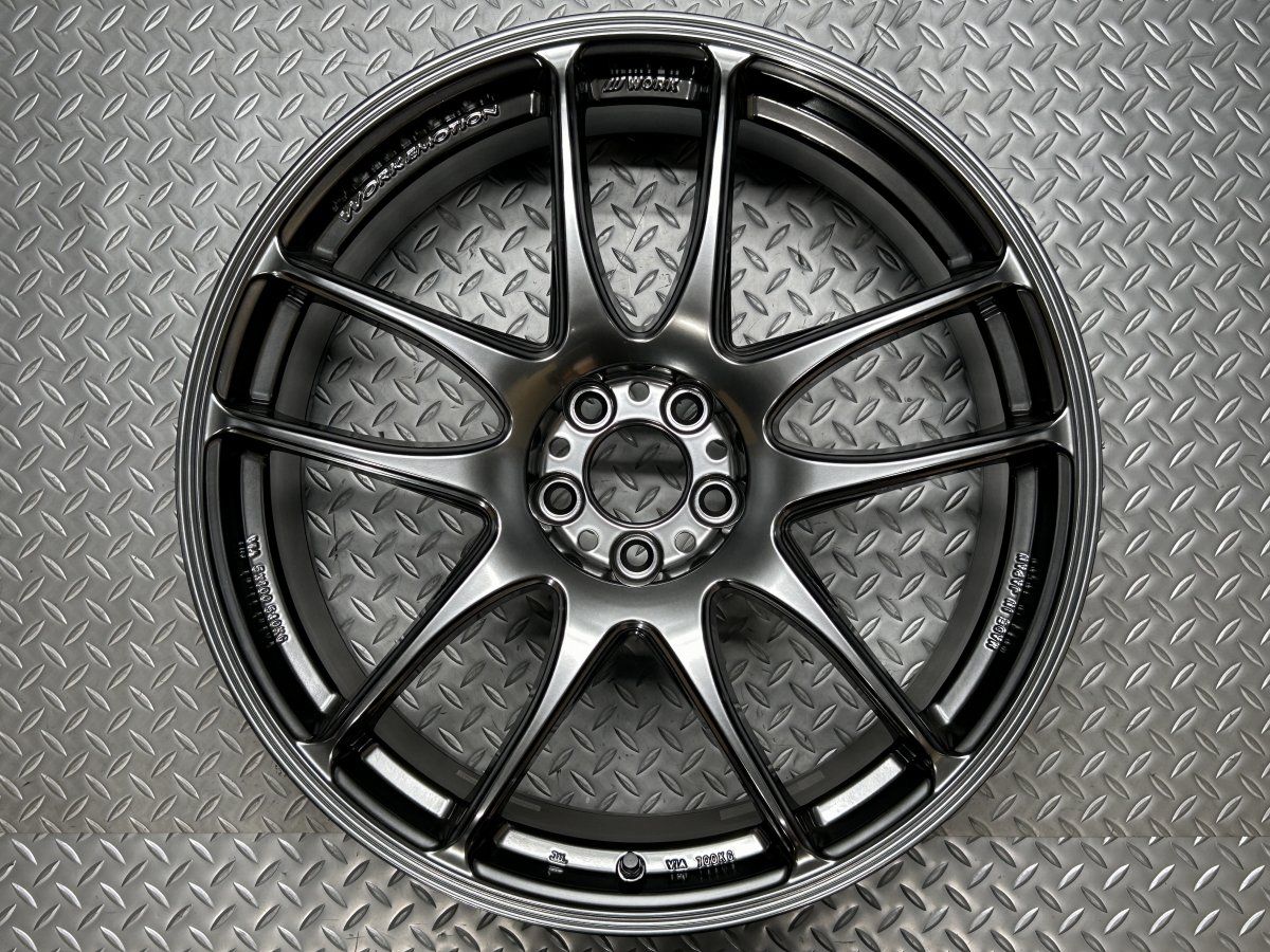 送料無料【訳あり新品1本】WORK EMOTION CR Kiwami 極 19x8.5J+