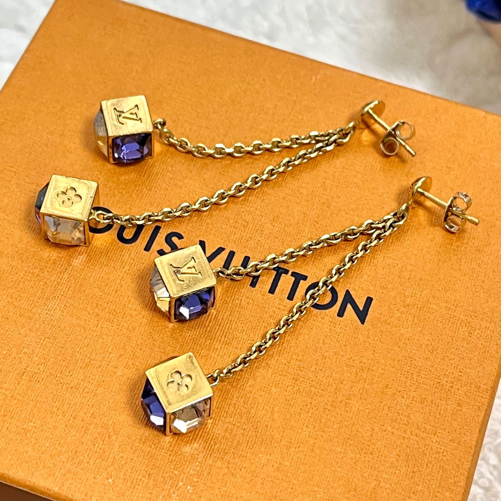 LOUIS VUITTON ルイヴィトンドレイユ パンダン ギャンブル ピアス