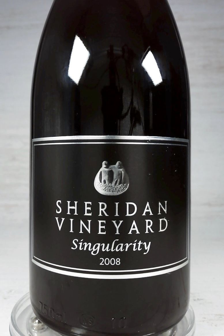 ★高評価98点★シェリダン、シンギュラリティー、シラー★ Sheridan, Singularity Syrah [ 2008 ]