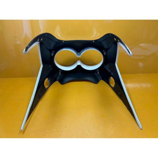74357 YAMAHA ヤマハ FZR250 2KR 純正アッパーカウル フロントカウル 傷あり BRIGHTFACE_UK