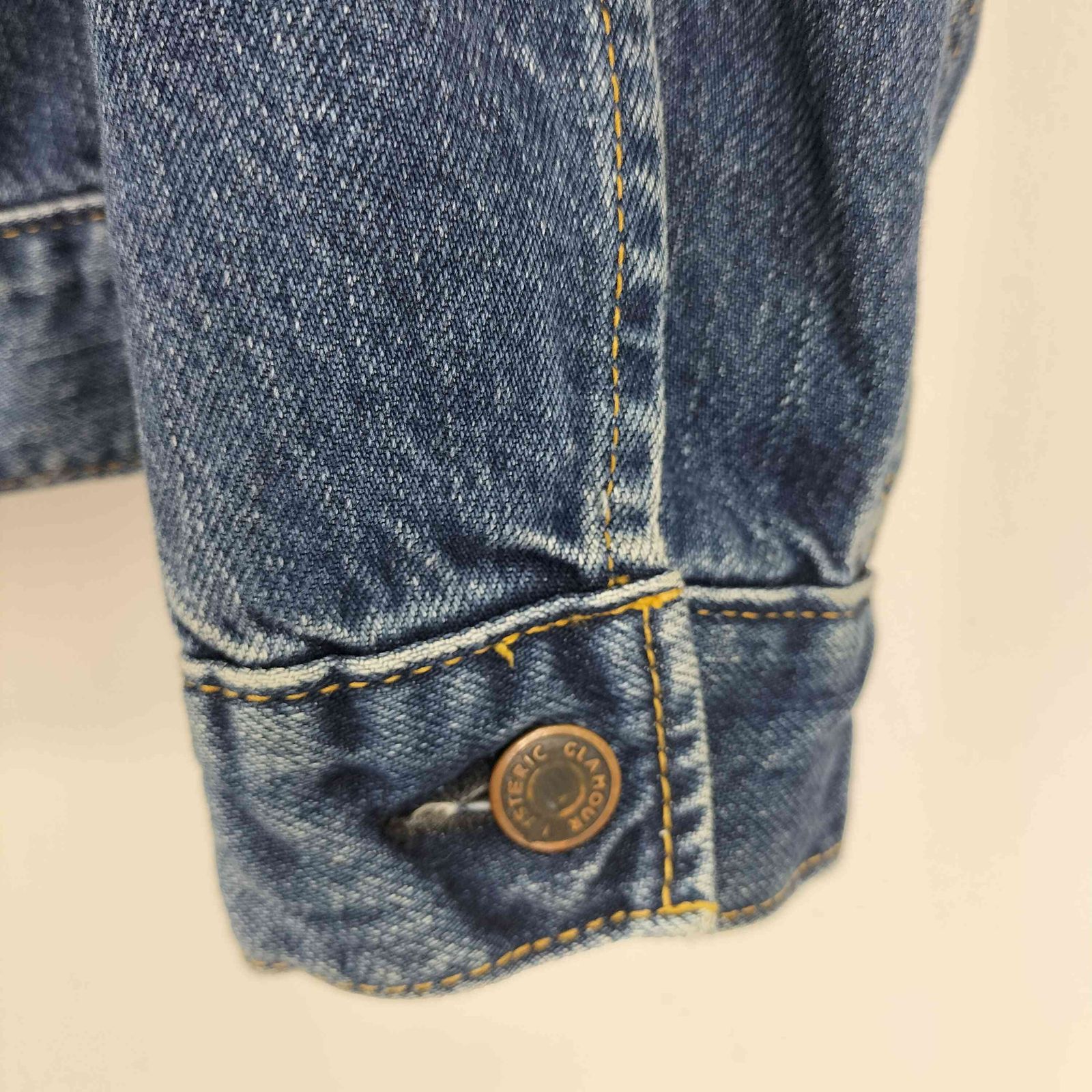 ヒステリックグラマー HYSTERIC GLAMOUR 23SS 和紙デニムジャケット