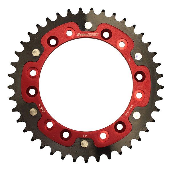 【新品･最短当日出荷】Supersprox スーパースプロックス SPX REAR STEALTH 245/2-41T RED RST-245/241-RED (2508702)