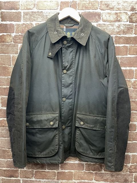 Barbour バブアー STRATHYRE WAX JACKET ストラサ ワックス ジャケット Sサイズ カーキ コットン コーデュロイ  1802341 - メルカリ