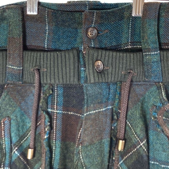 ☆DOLCE&GABBANA ドルチェアンドガッバーナ ダブルウエスト チェック  