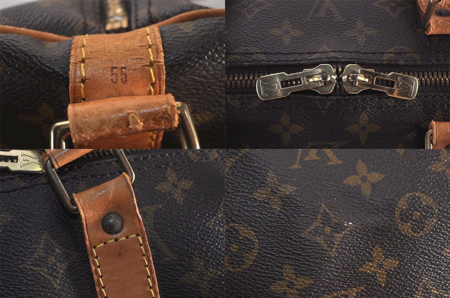 LOUIS VUITTON ルイヴィトン モノグラム キーポル バンド