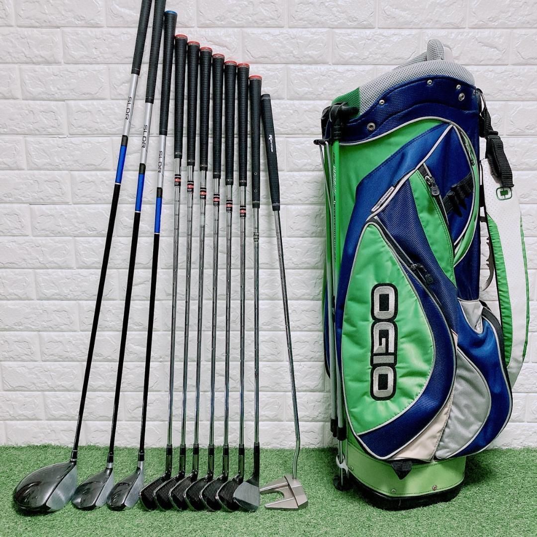 ゴルフクラブ メンズ セット テーラーメイド SLDR バーナー 11本 初心者 ゴルフクラブ メンズ セット テーラーメイド SLDR バーナー 11本