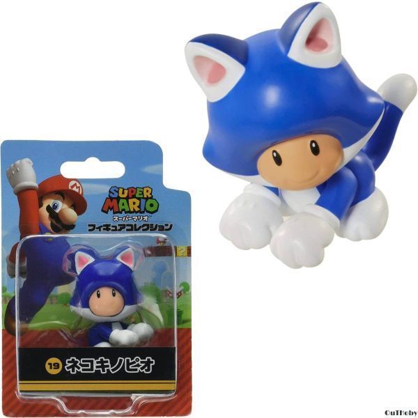 ネコキノピオ フィギュア スーパー マリオ ブラザーズ 猫