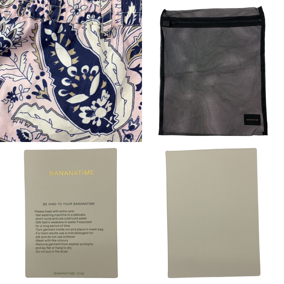 BANANATIME / バナナタイム | TAPERED PANTS silk 100