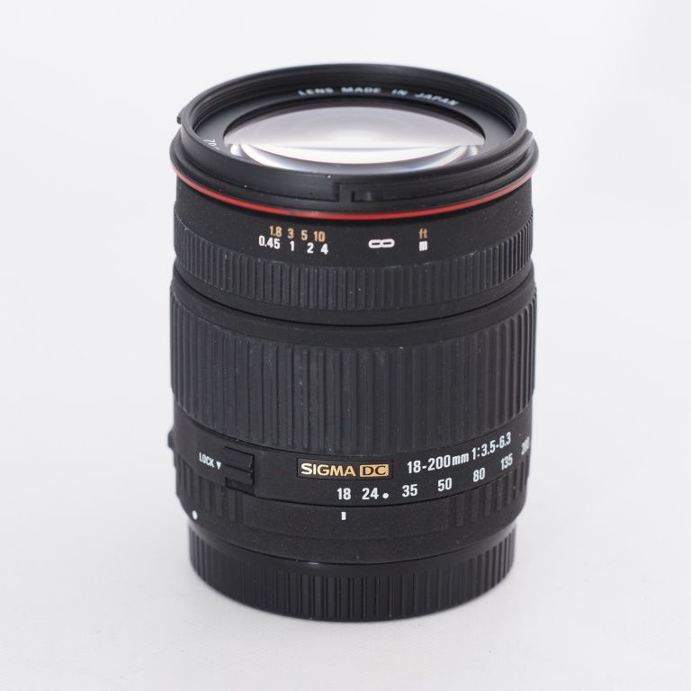 SIGMA シグマ DC 18-200mm f/3.5-6.3 キヤノン EFマウント用 【公式通販】