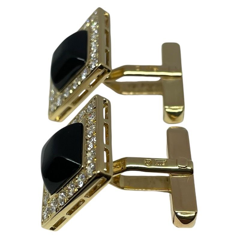 ミキモト MIKIMOTO アコヤ真珠 7.3mm カフス タイピン 2点セット K18 WG ホワイトゴールド パール 90137995