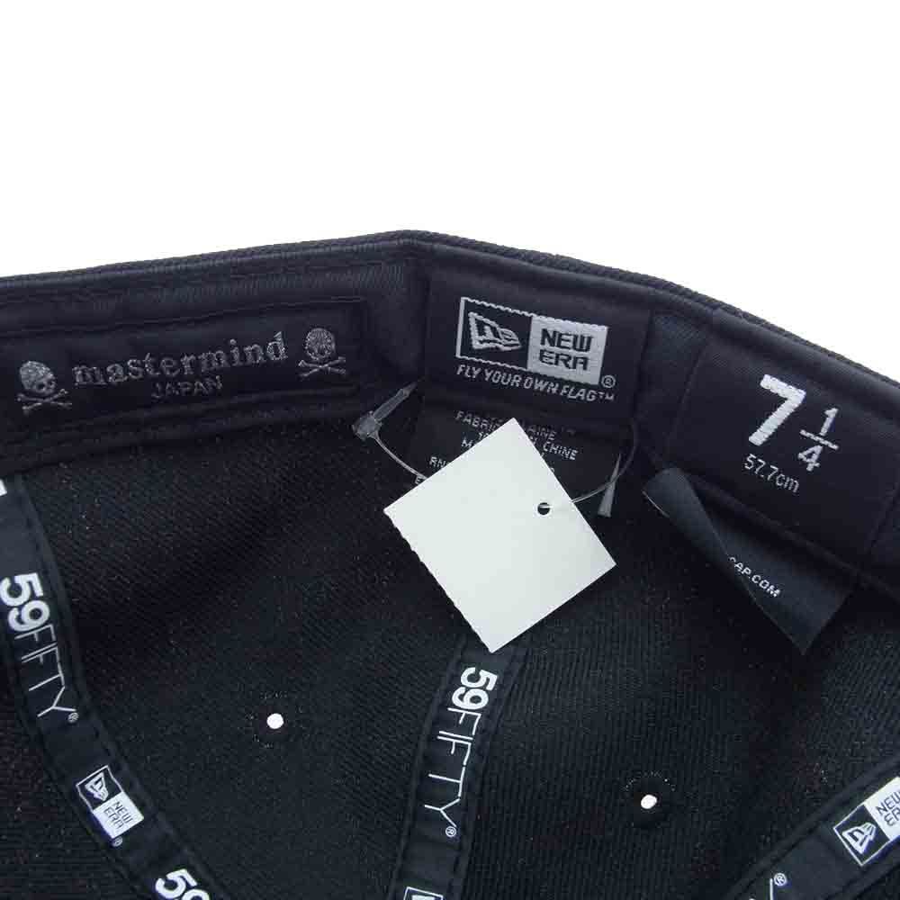 mastermind JAPAN マスターマインドジャパン NEW ERA ニューエラ ロゴ刺繍 スカル ベースボール キャップ 帽子 ブラック系 WWW_OLIVIERBERNSTEIN_COM