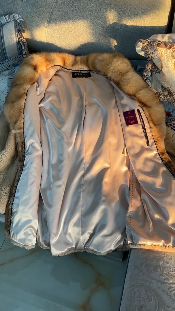 手触り気絶級! 上セーブルファー襟