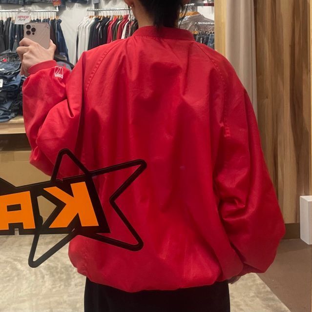 MLB INDIANS/ インディアンズ】ナイロンプルオーバー