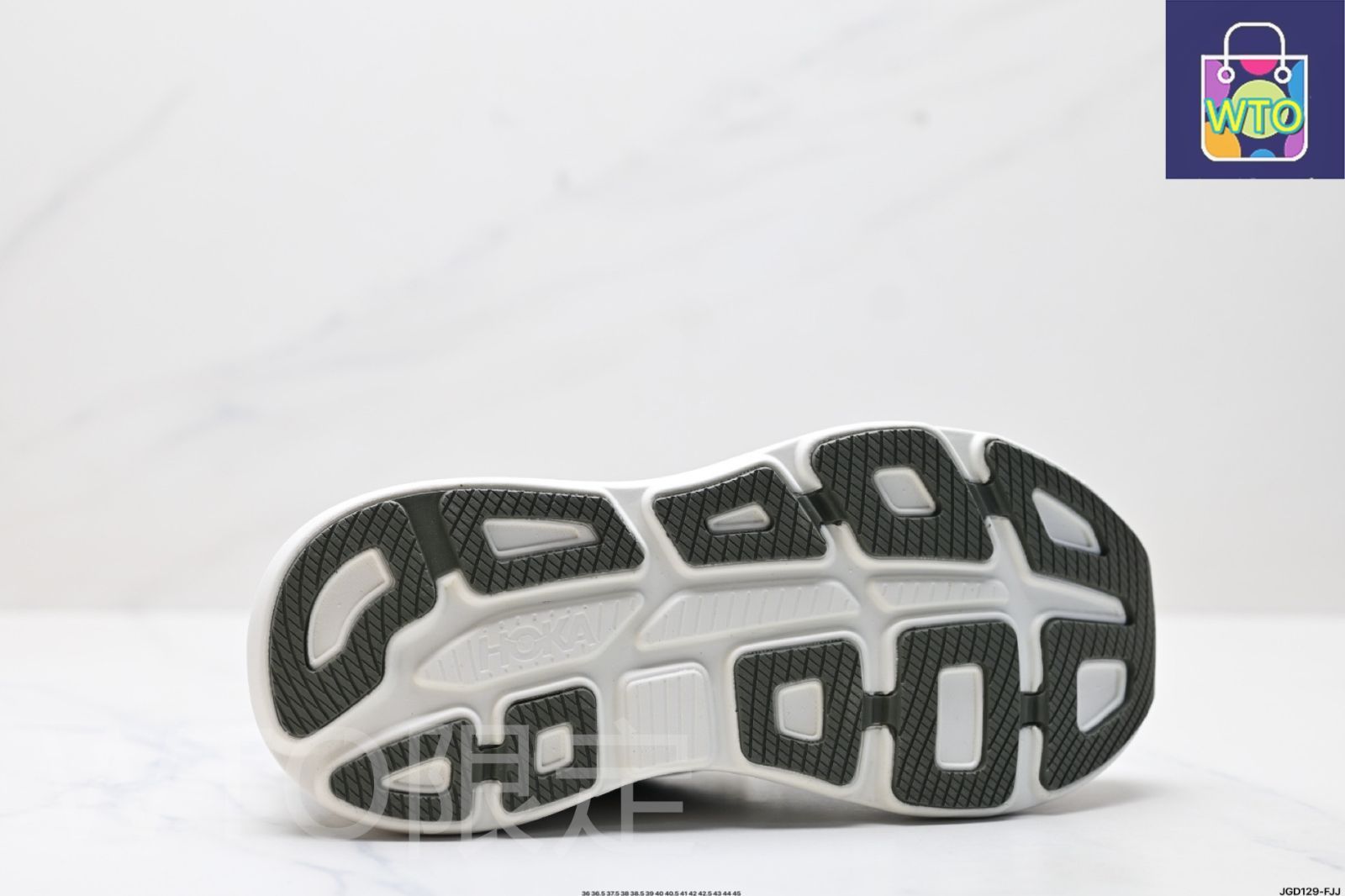 HOKA ONE ONE Bondi 9 レトロ快適 滑り止め 耐摩耗 山地アウトドアランニングシューズ-WTO輸入1 KIN-KAAI_COM