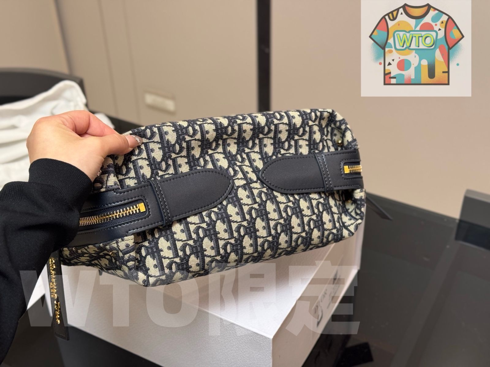 今日WTO】Dior D-Journey Hobo Bag ディオール D-Journey ホボ