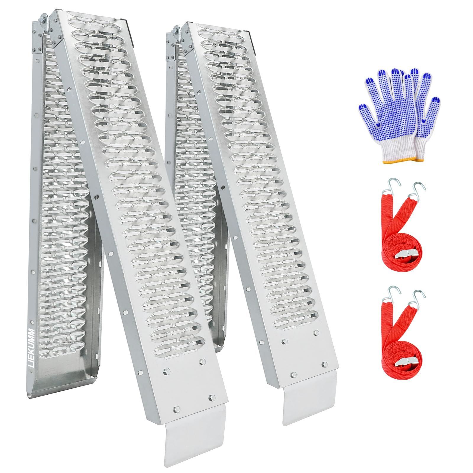 LIEKUMM ローディングレール 鉄製 自転車バイク用 210㎝×22㎝