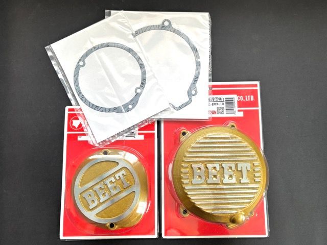 BEET ビート ポイントカバー ジェネレーターカバー ゴールド ガスケット付