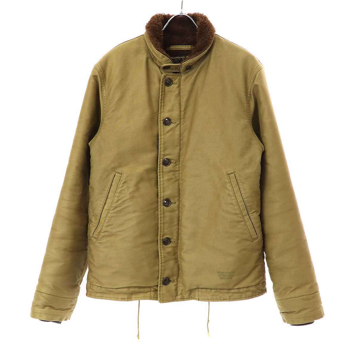 WACKO MARIA ワコマリア ALPACA BOA N-1 DECK JACKET アルパカボア