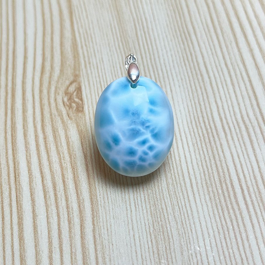 10 OFF EU製 ラリマーペンダント ペクトライト パワーストーン 天然石 お守り プレゼント2 約27 7 22 2 5 mm ZB 9361