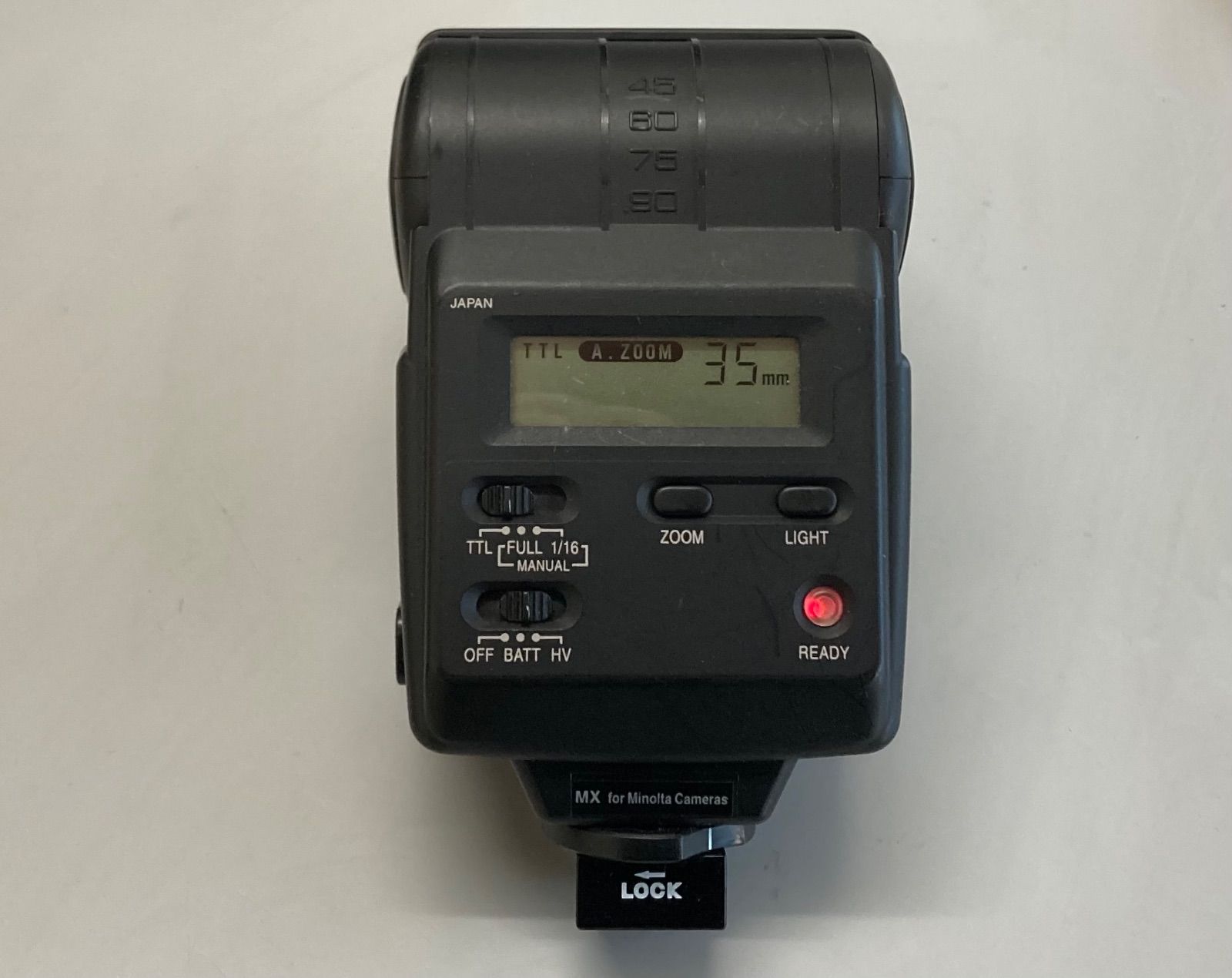 ストロボ・フラッシュ サンパック SUNPAK POWER ZOOM 4000AF ミノルタα